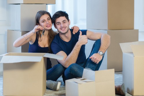 Moving van service for local house moves in The Burroughs
