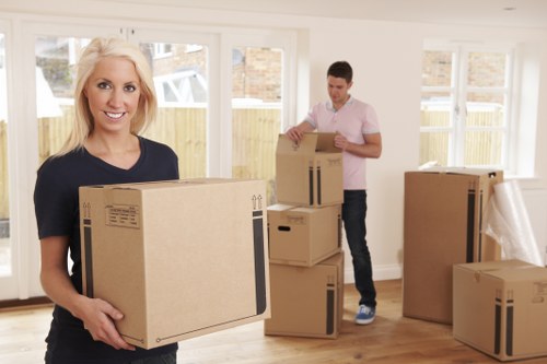Local movers planning a residential relocation in The Burroughs