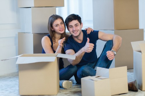 Packing and loading support for a local move