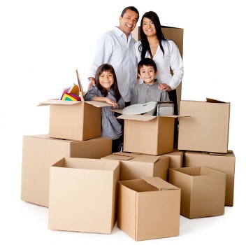 Office move preparation and packing in a local commercial setting